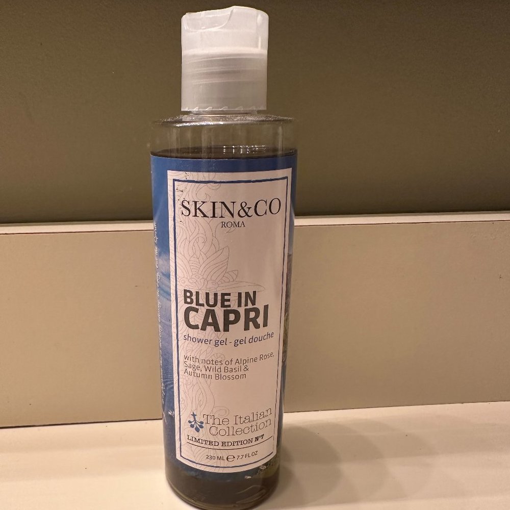 Blue in Capri Shower Gel - NEW